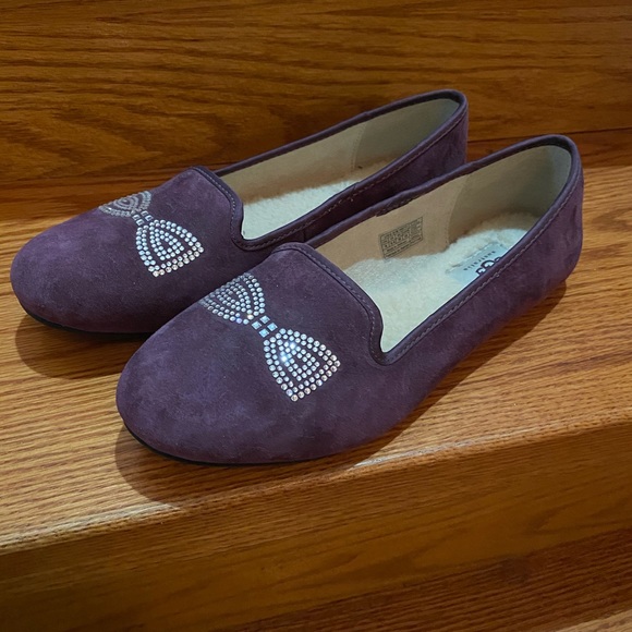 UGG Swarovski Crystal Bow Shoes